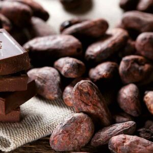 Kakaobønner til den økologiske og veganske chokolade fra Sicilien. Luxuslife sikani