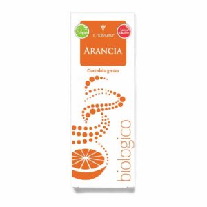 Økologisk og vegansk chokolade fra Sicilien med orange/appelsin. Luxuslife sikani