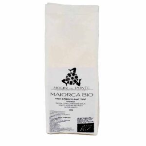 Økologisk Maiorca-melet er en antik hvedesort med højt proteinniveau (12,2 g protein pr 100 g). Maiorca er et allround mel, som både er velegnet til kager og lyst brød